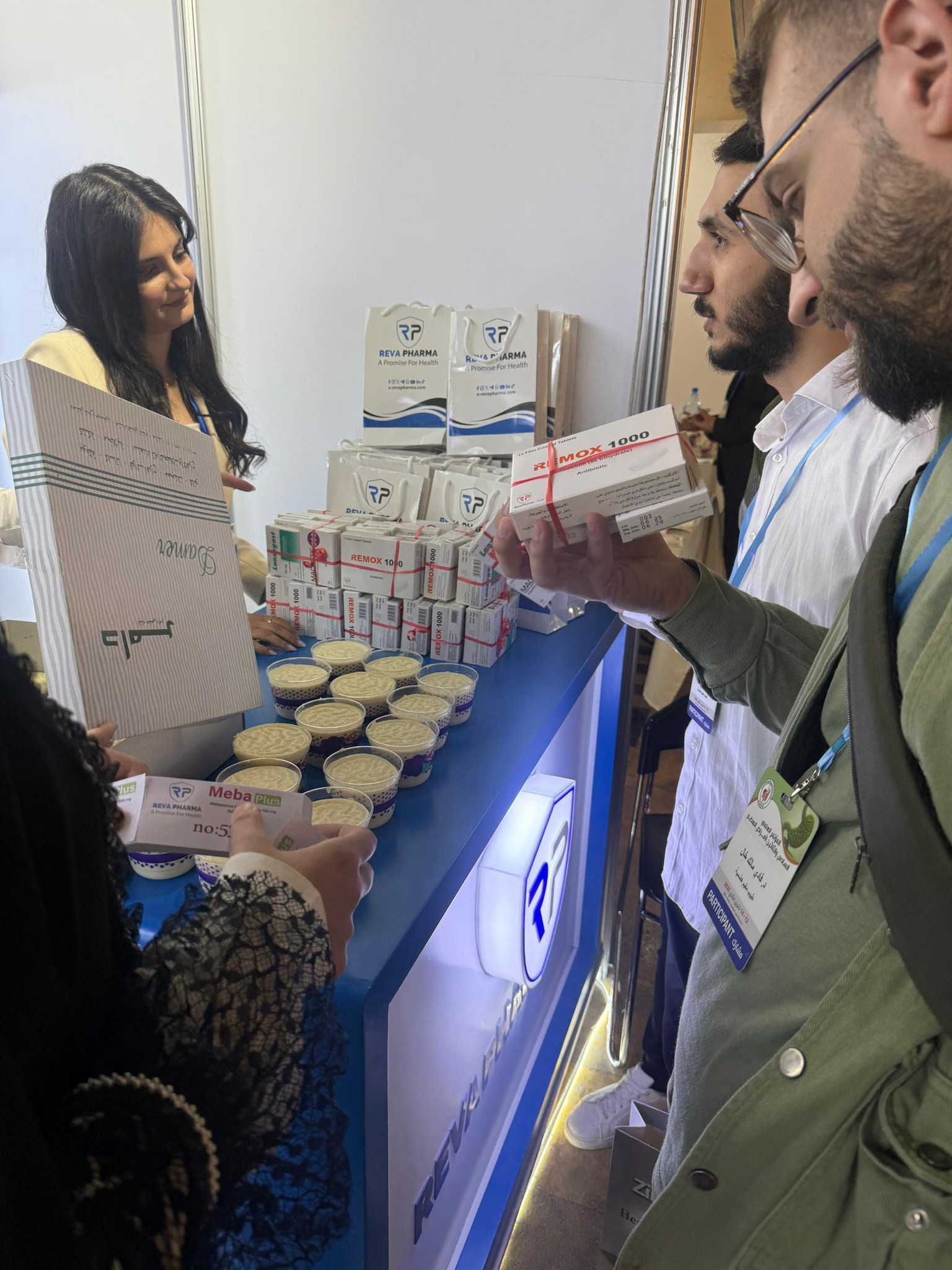 From Reva Pharma’s participation in the Gastroenterology Conference.
