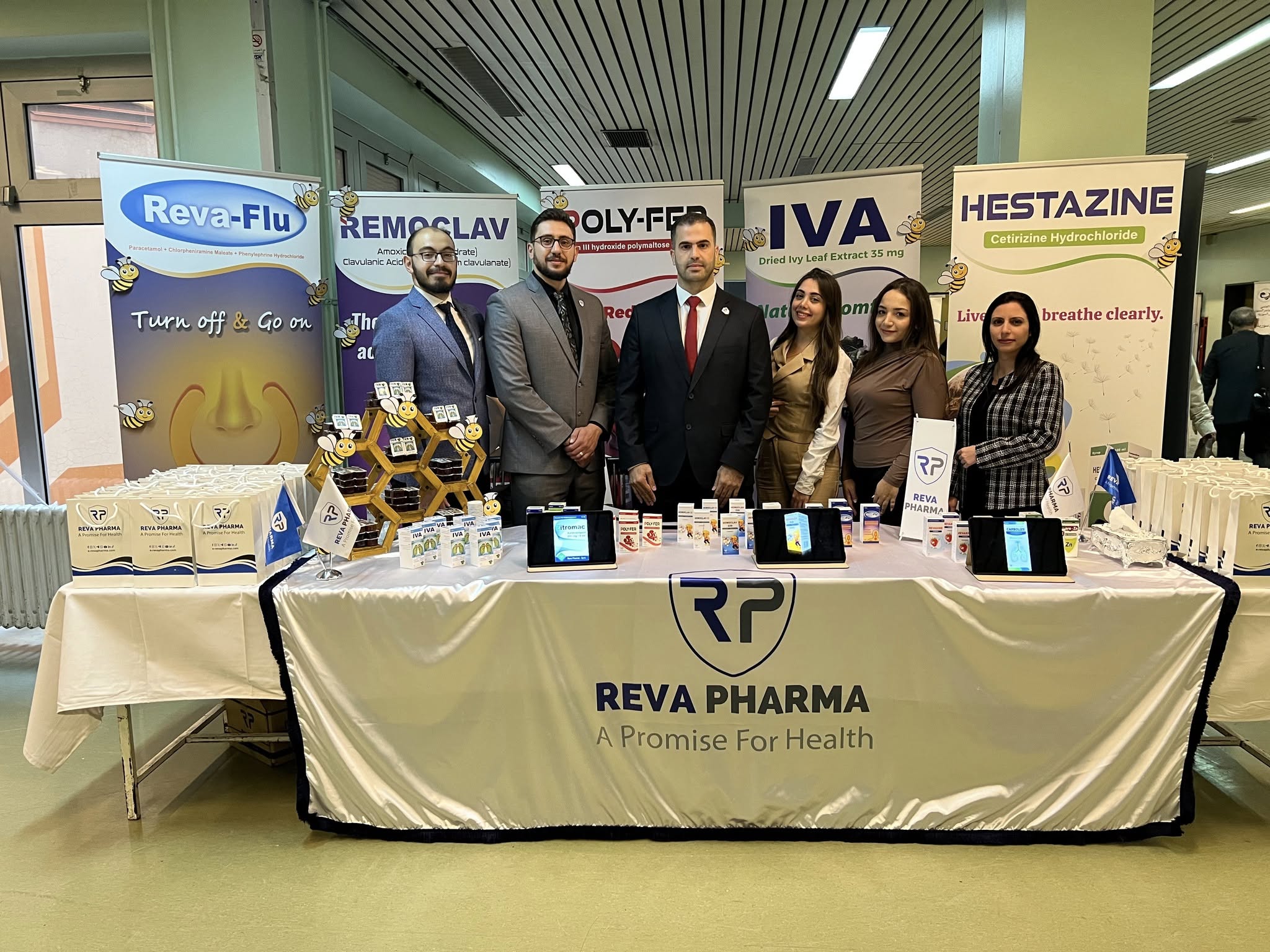 From Reva Pharma’s participation in the Pediatrics Conference.